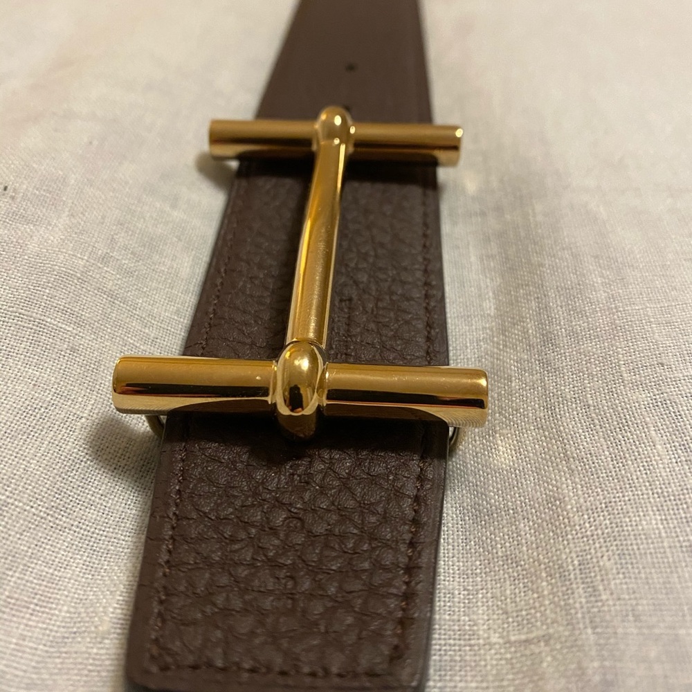Brand New Hermès leather belt
